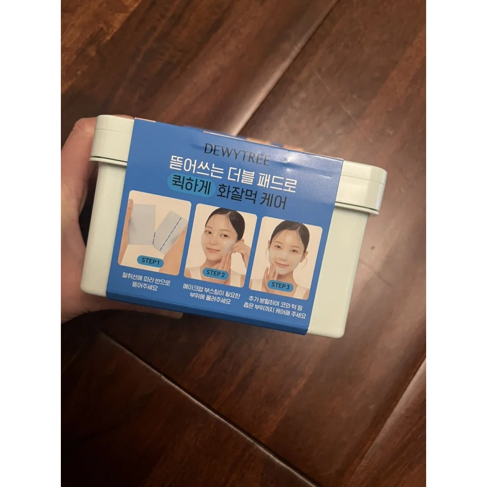 DEWYTREE Pick And Quick Makeup Boosting Double Pad Mask 100ea New